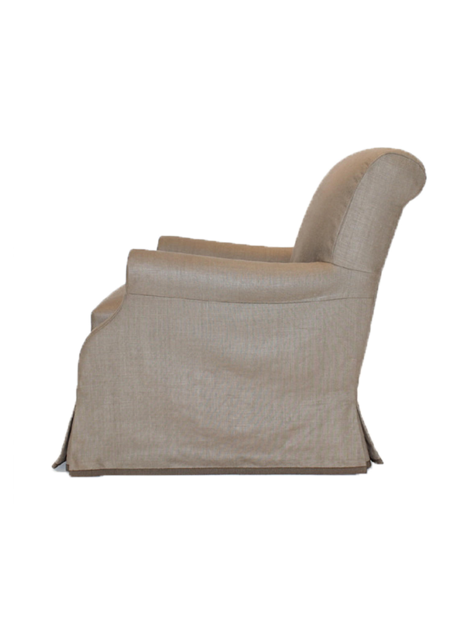 Bellevue Lounge Chair Slipcover By Holland Sherry Bellevue Lounge Chair Slipcover Brusic0003